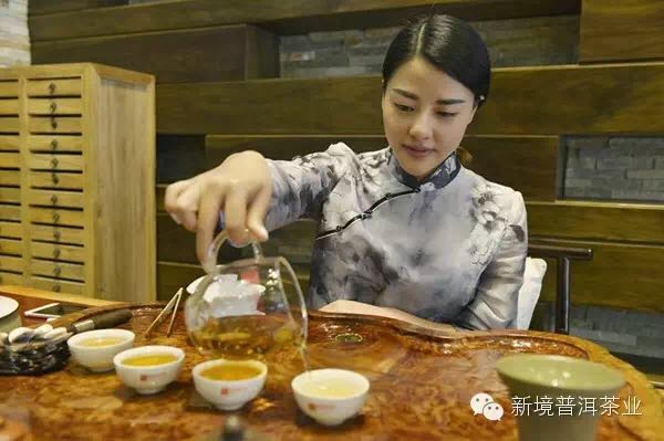 去深圳，找这样一位美女老板喝茶——新境普洱茶业深圳龙岗店开业了！