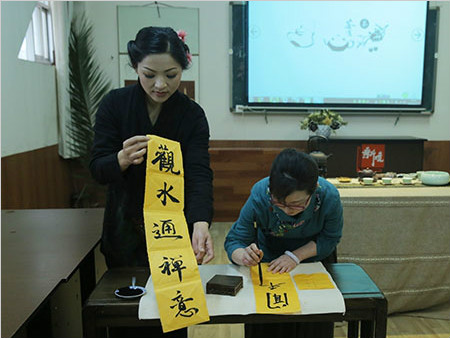茶香识美人 ——新境31期茶艺班高级茶艺表演考试